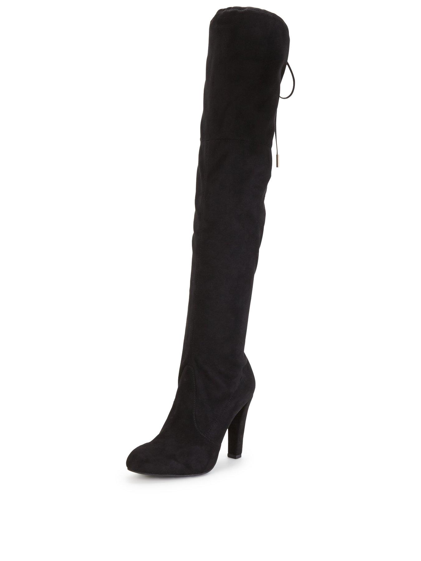 carvela suede over the knee boots