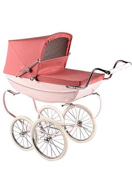 silver-cross-oberon-dolls-pram-pink silver-cross-oberon-dolls-pram-pink