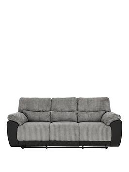 sienna-fabricfauxnbspleather-3-seaternbsprecliner-sofa
