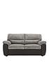 sienna-fabricfaux-leather-sofa-bedfront