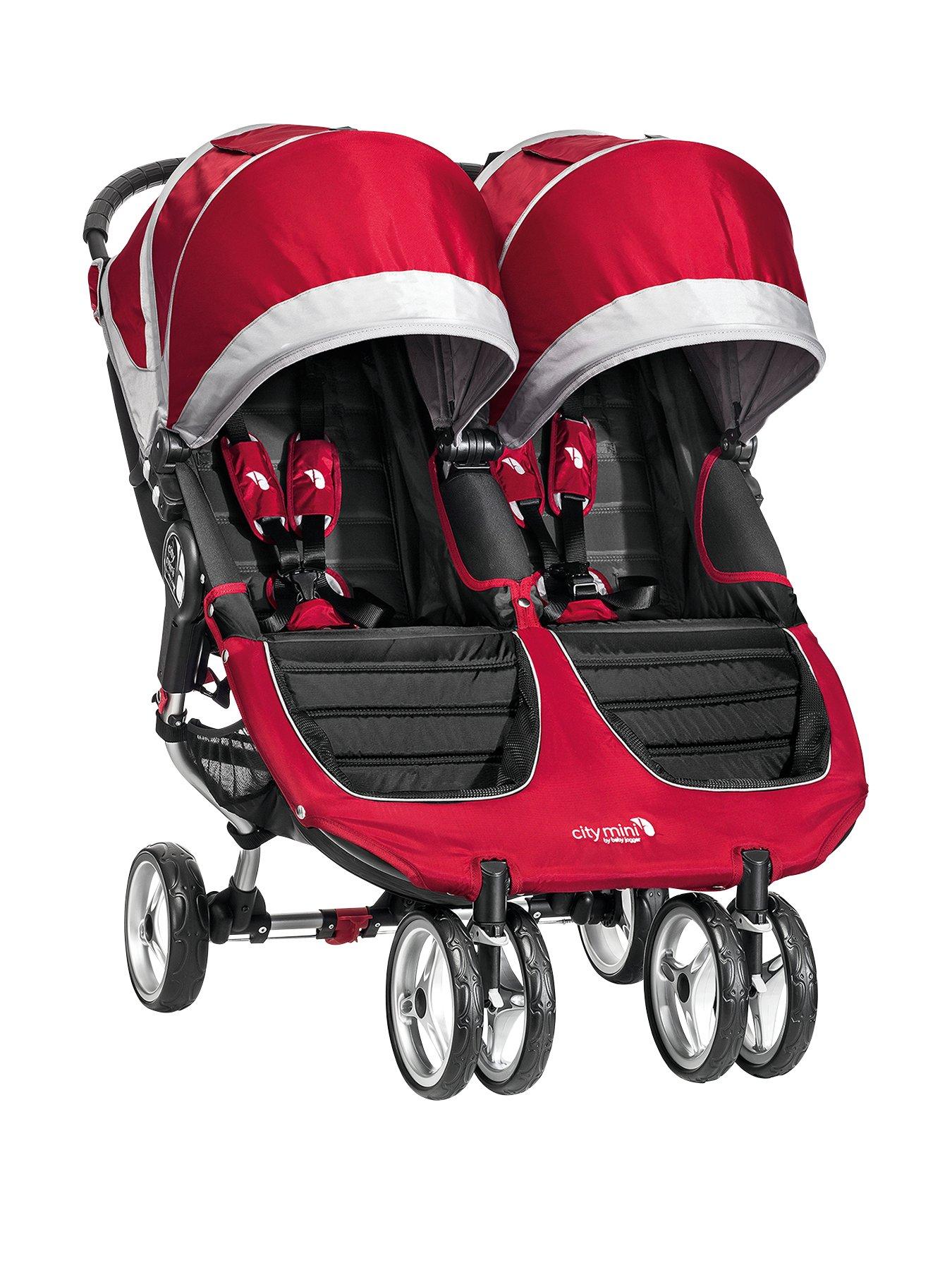 City Mini Double Pushchair - team 10 red joggers roblox