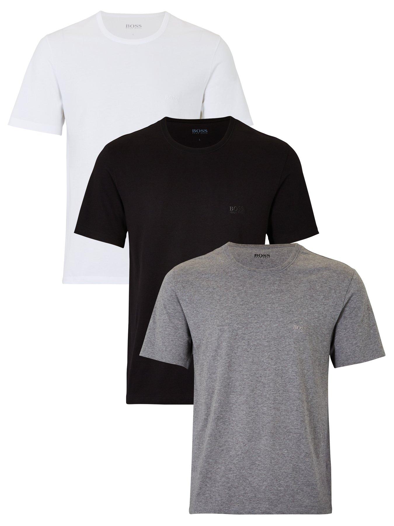 mens hugo boss 3 pack t shirt