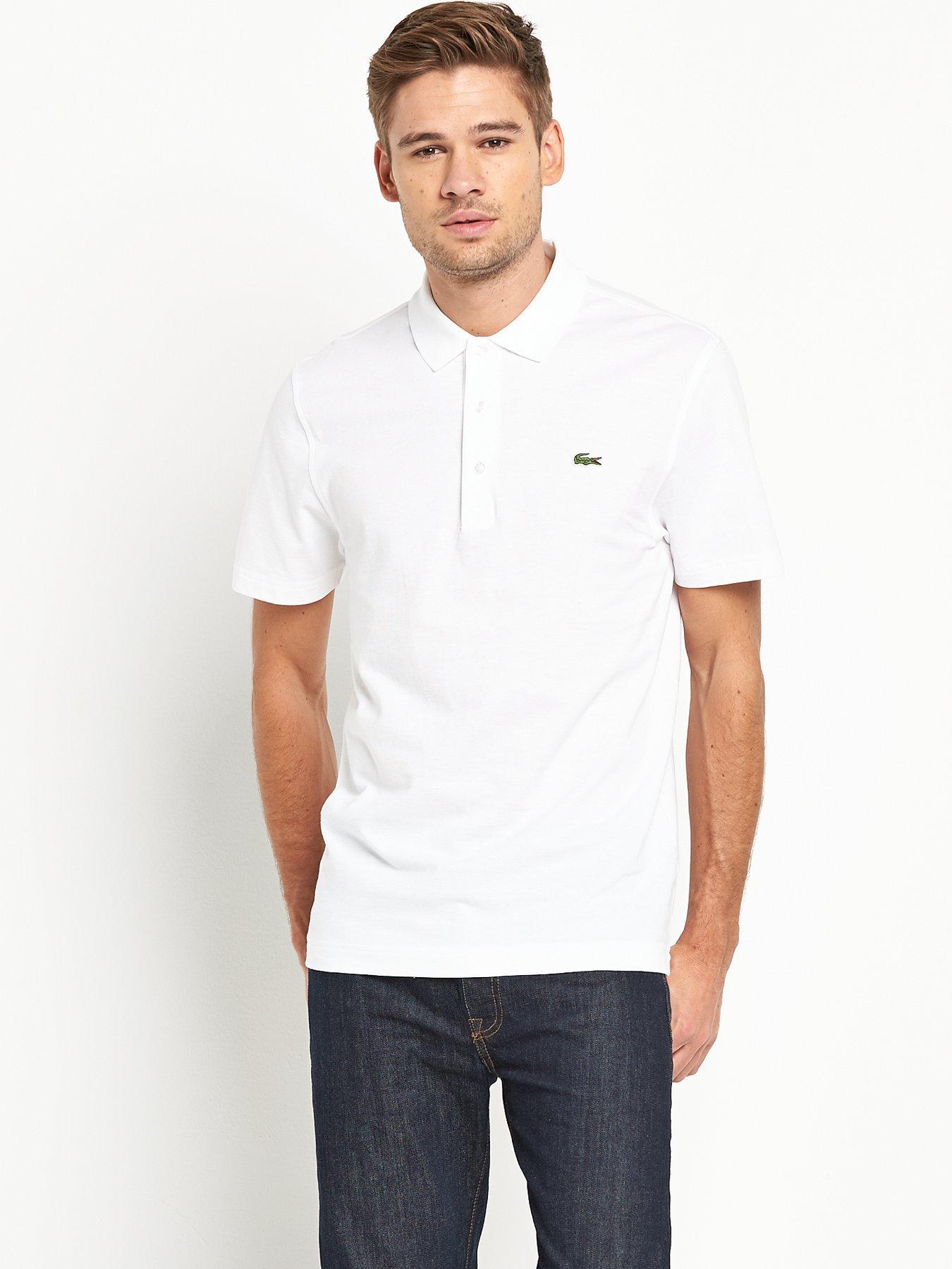 lacoste classic polo shirt white