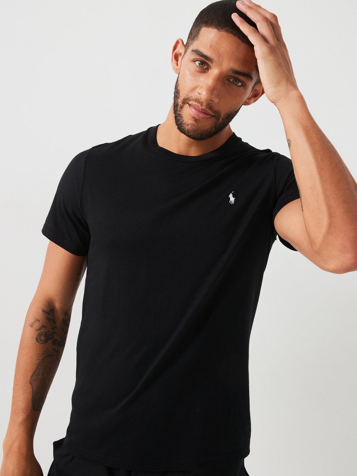 polo ralph lauren black t shirt