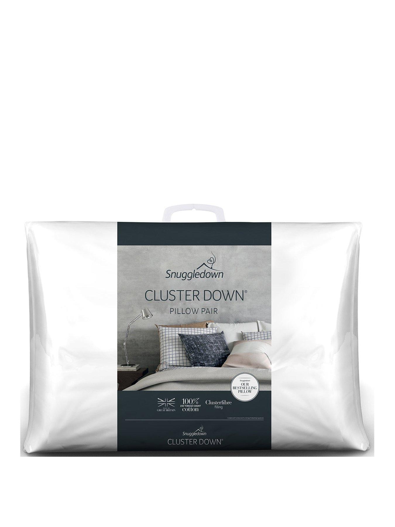 Snuggledown Of Norway Clusterdown Pair Pillows Littlewoodsireland Ie