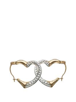 love-gold-9-carat-2-colour-gold-15-mm-heart-shaped-creole-earrings love-gold-9-carat-2-colour-gold-15-mm-heart-shaped-creole-earrings