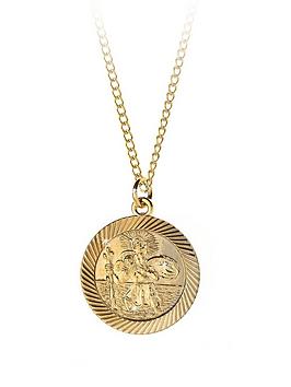 love-gold-9-carat-rolled-gold-large-st-christopher-pendant