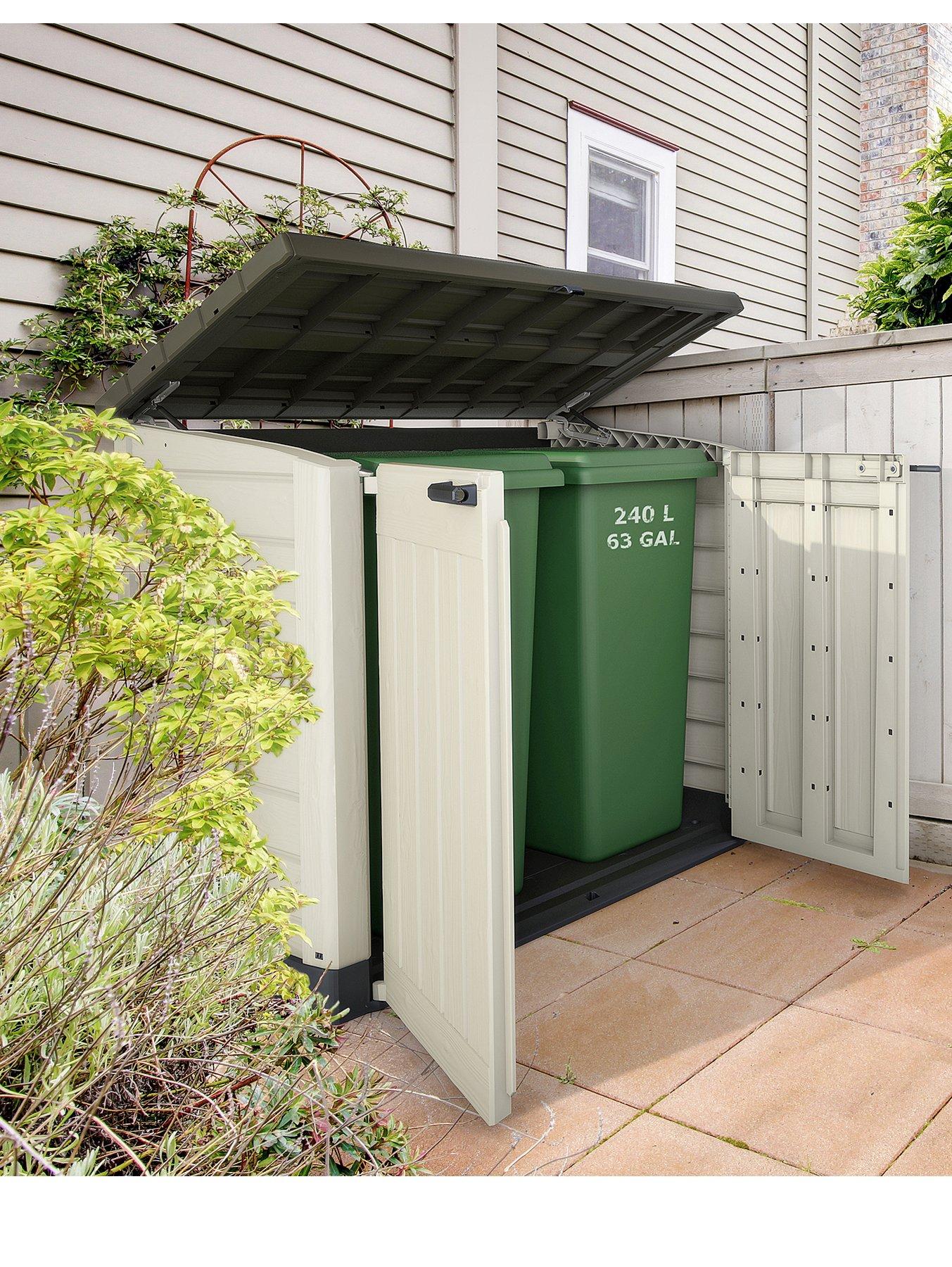 Argos Garden Wheelie Bin Storage Garden Design Ideas