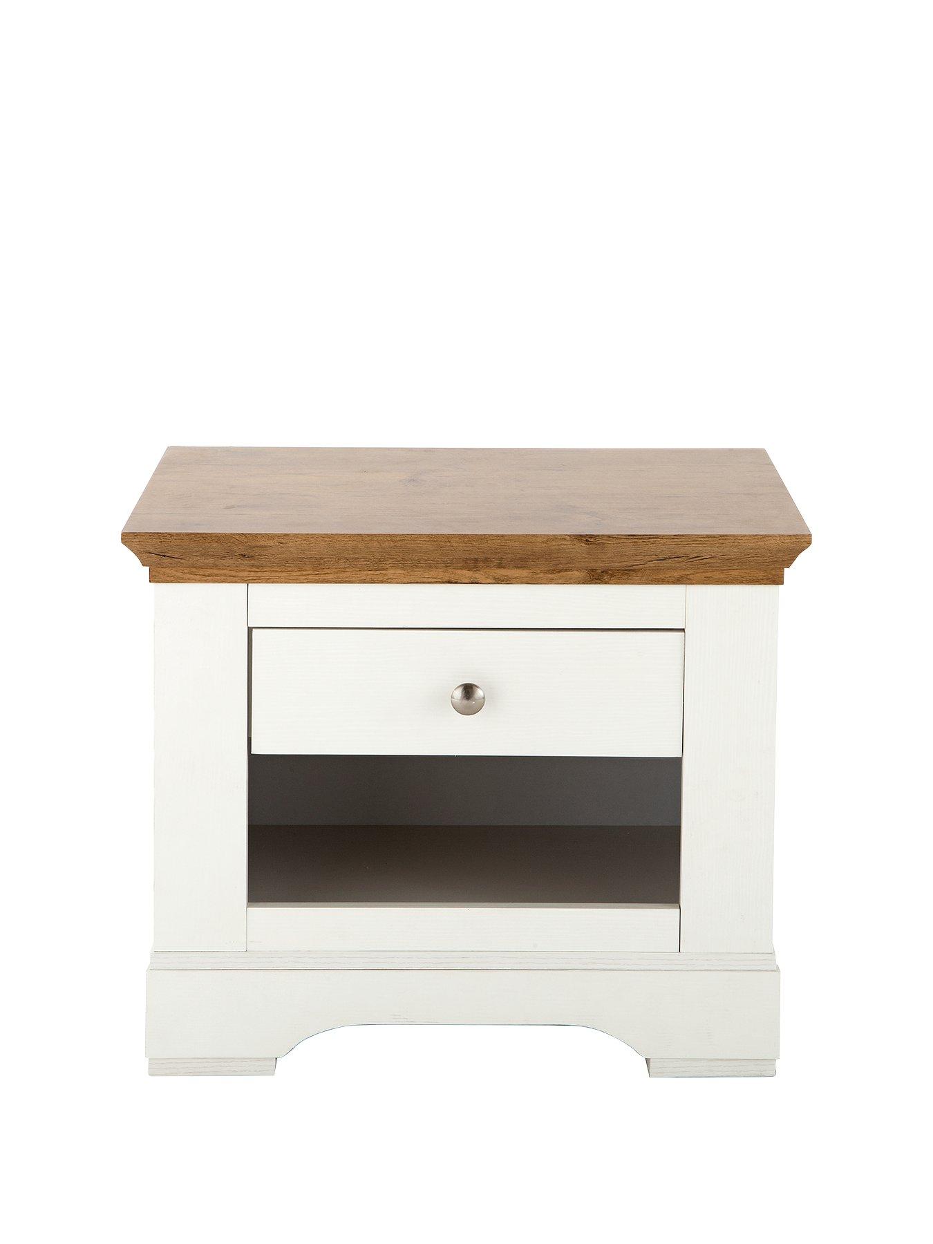 cream lamp table