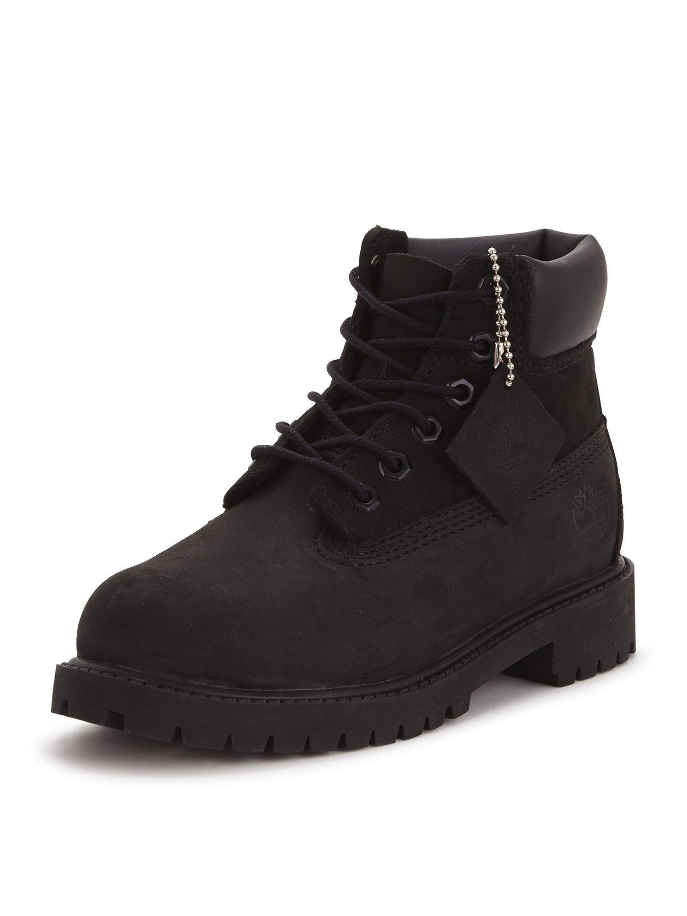 baby timberlands black