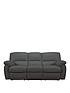 violino-leighton-leatherfaux-leather-3-seater-power-recliner-sofafront