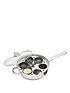 kitchencraft-clearview-stainless-steel-28-cm-6-hole-egg-poacher-with-glass-lidfront