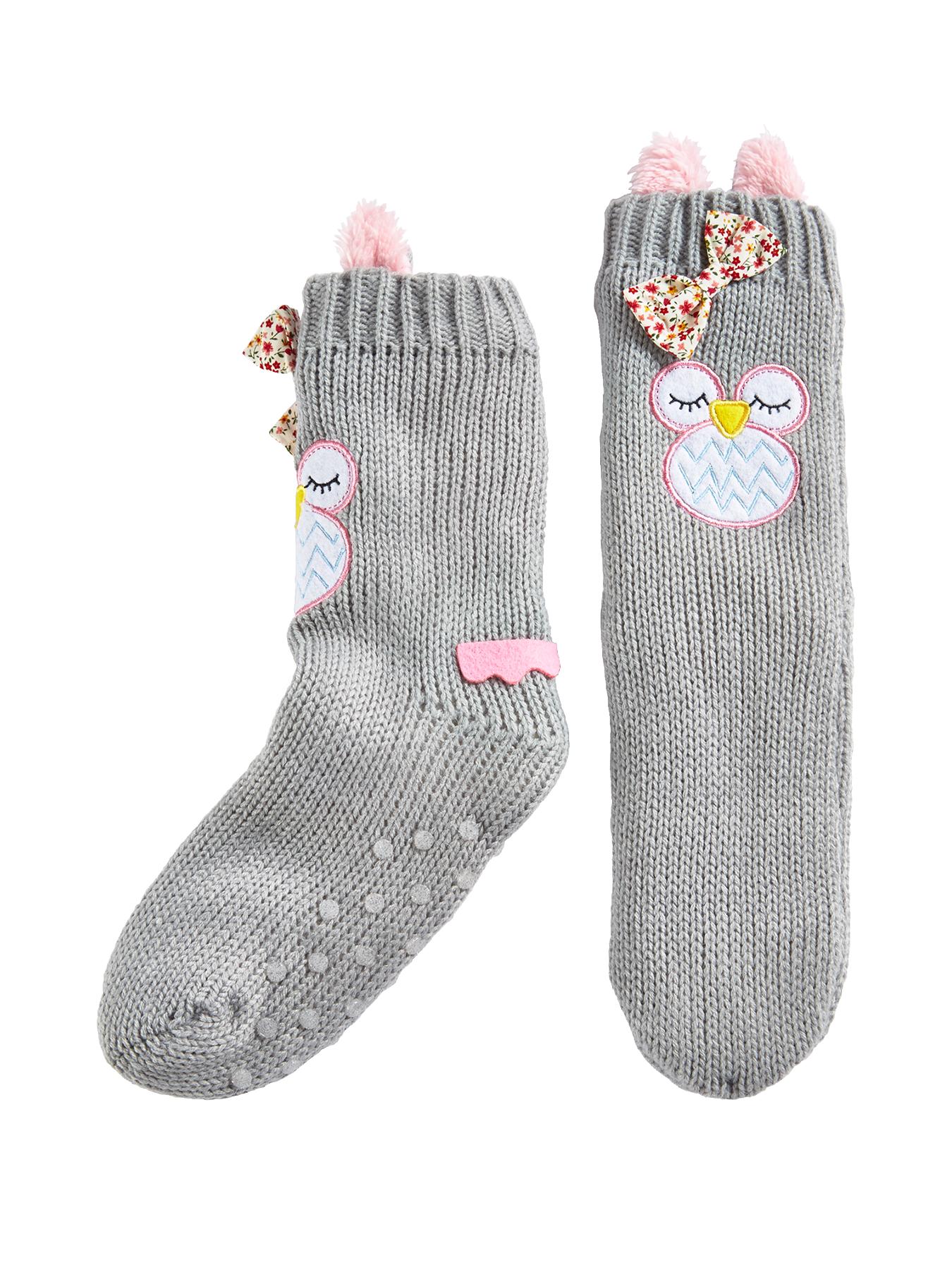 Funky Owl Bed Socks | littlewoodsireland.ie