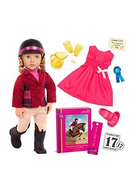 our-generation-lily-anna-deluxe-horseriding-doll