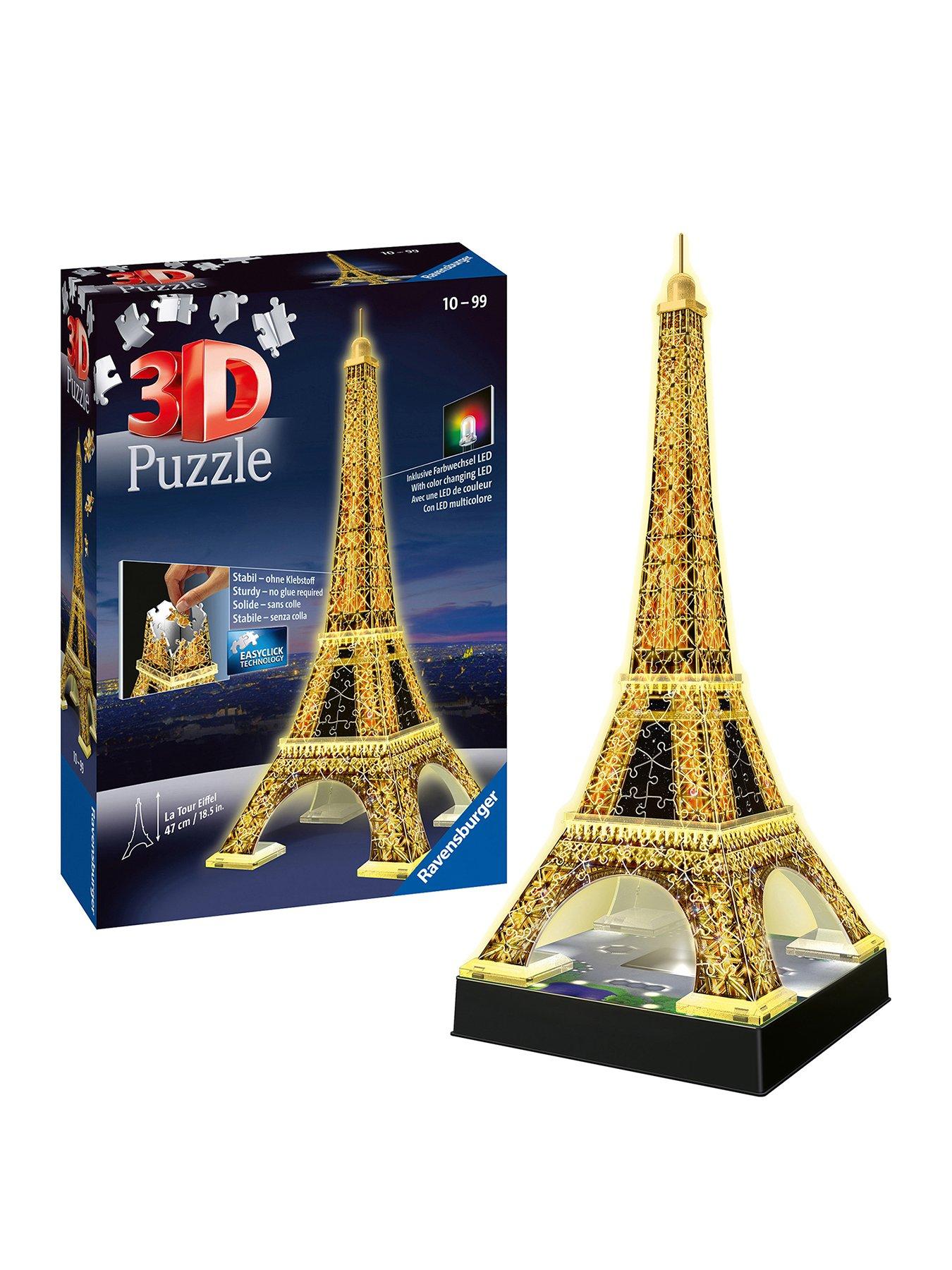 Ravensburger Ravensburger Eiffel Tower Night Edition 3d Puzzle Littlewoodsireland Ie