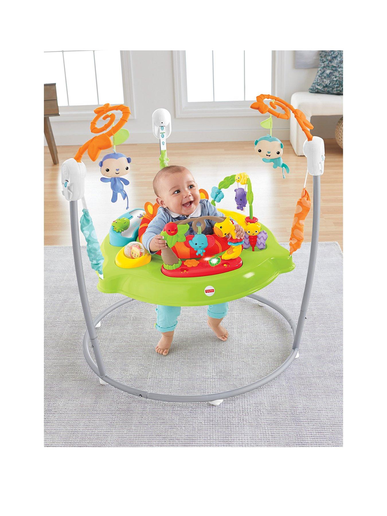 what age can a baby go in jumperoo