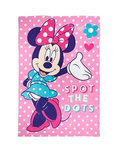1600059546: Minnie Mouse Fleece Blanket 1600059546: Minnie Mouse Fleece Blanket