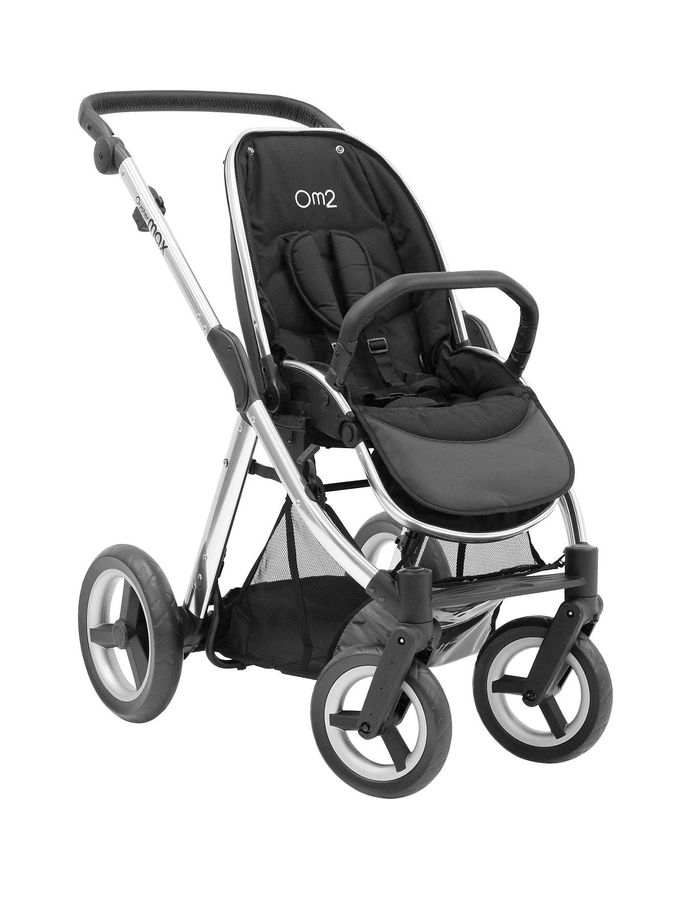 babystyle-oyster-max-pushchair-chassis-without-hood-mirror-finish