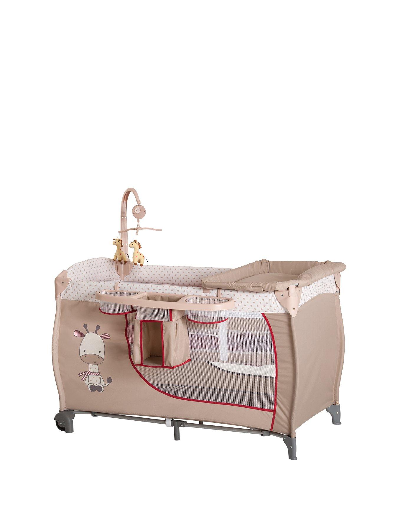 hauck travel cot giraffe