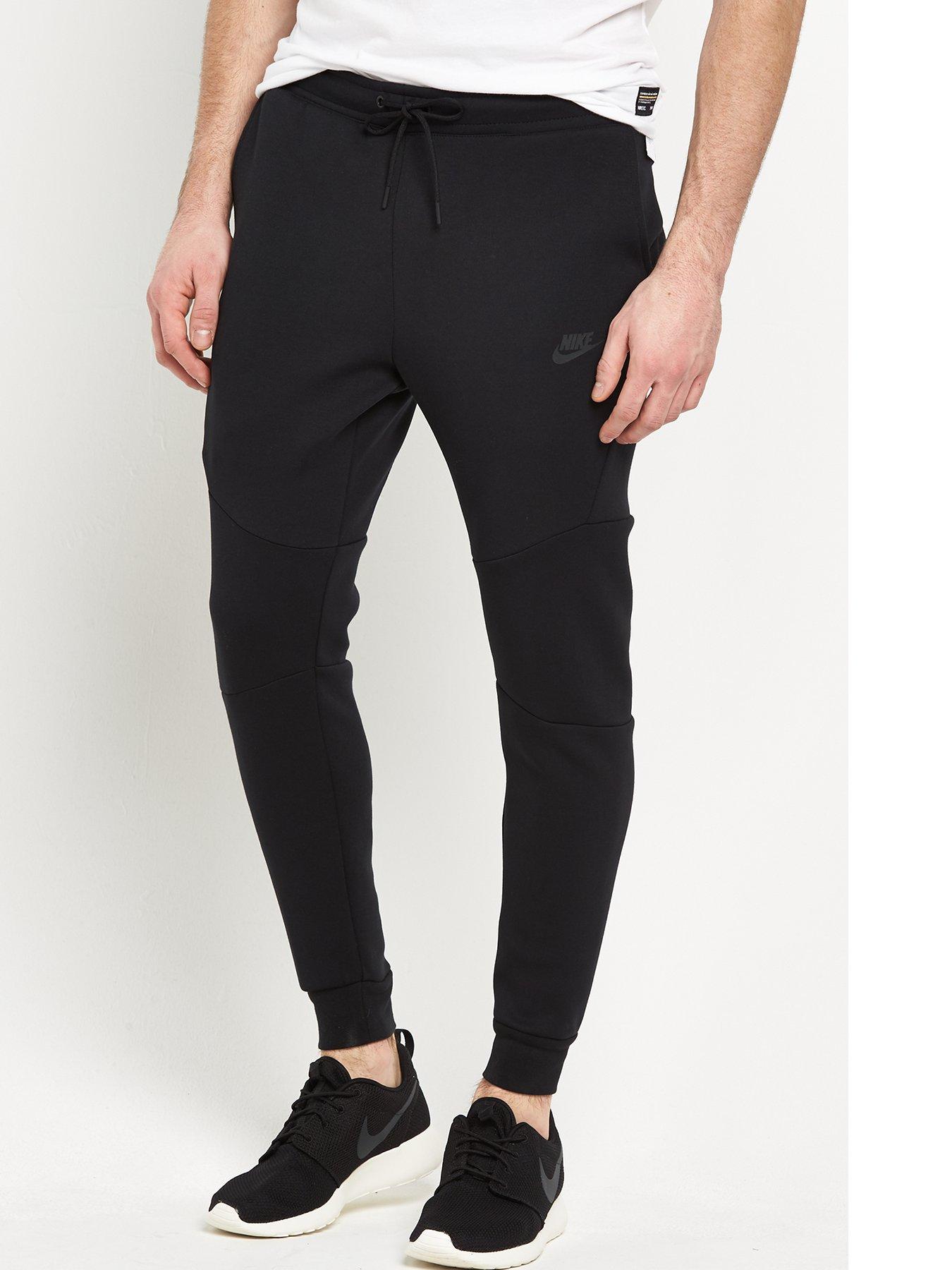 mens black joggers nike