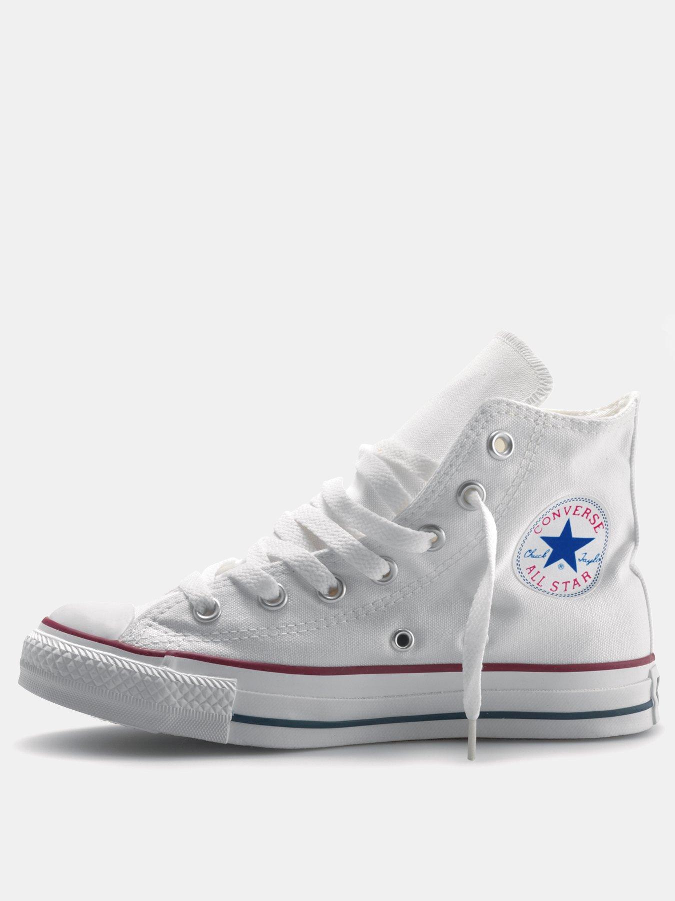 all star high tops white