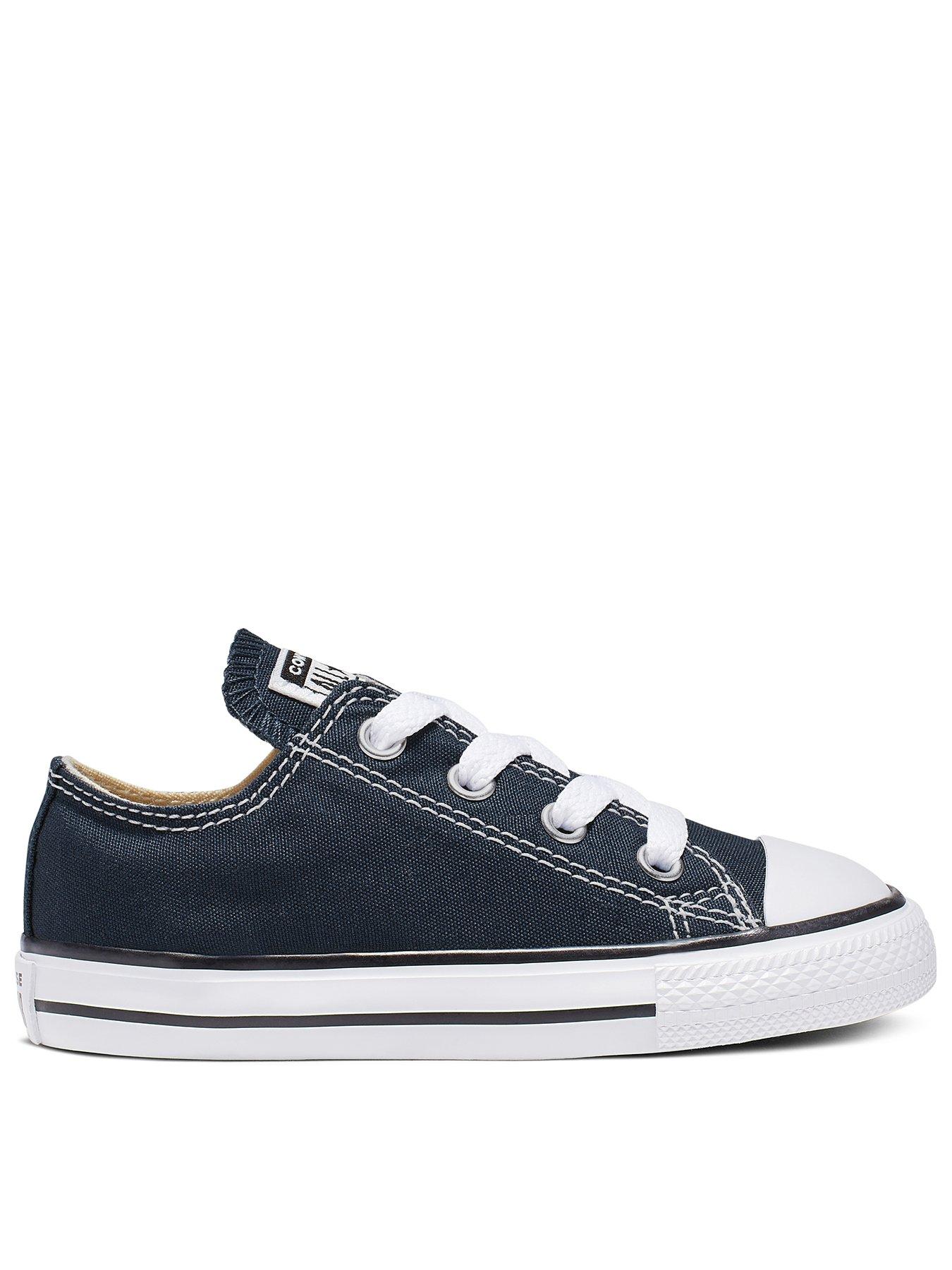 infant navy converse