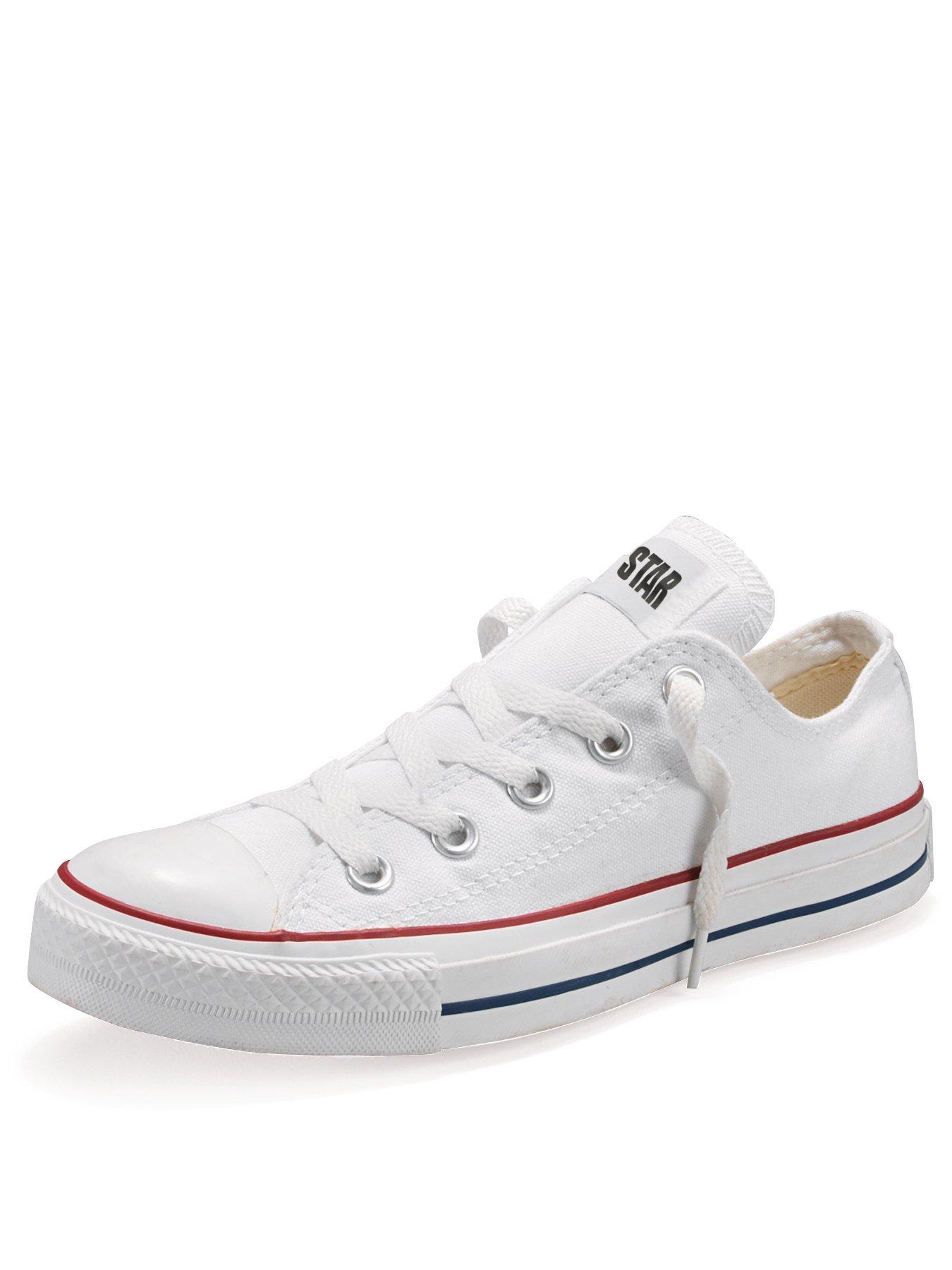 childrens leather converse trainers