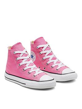 converse-chuck-taylor-all-star-ox-childrens-girls-trainers--pink