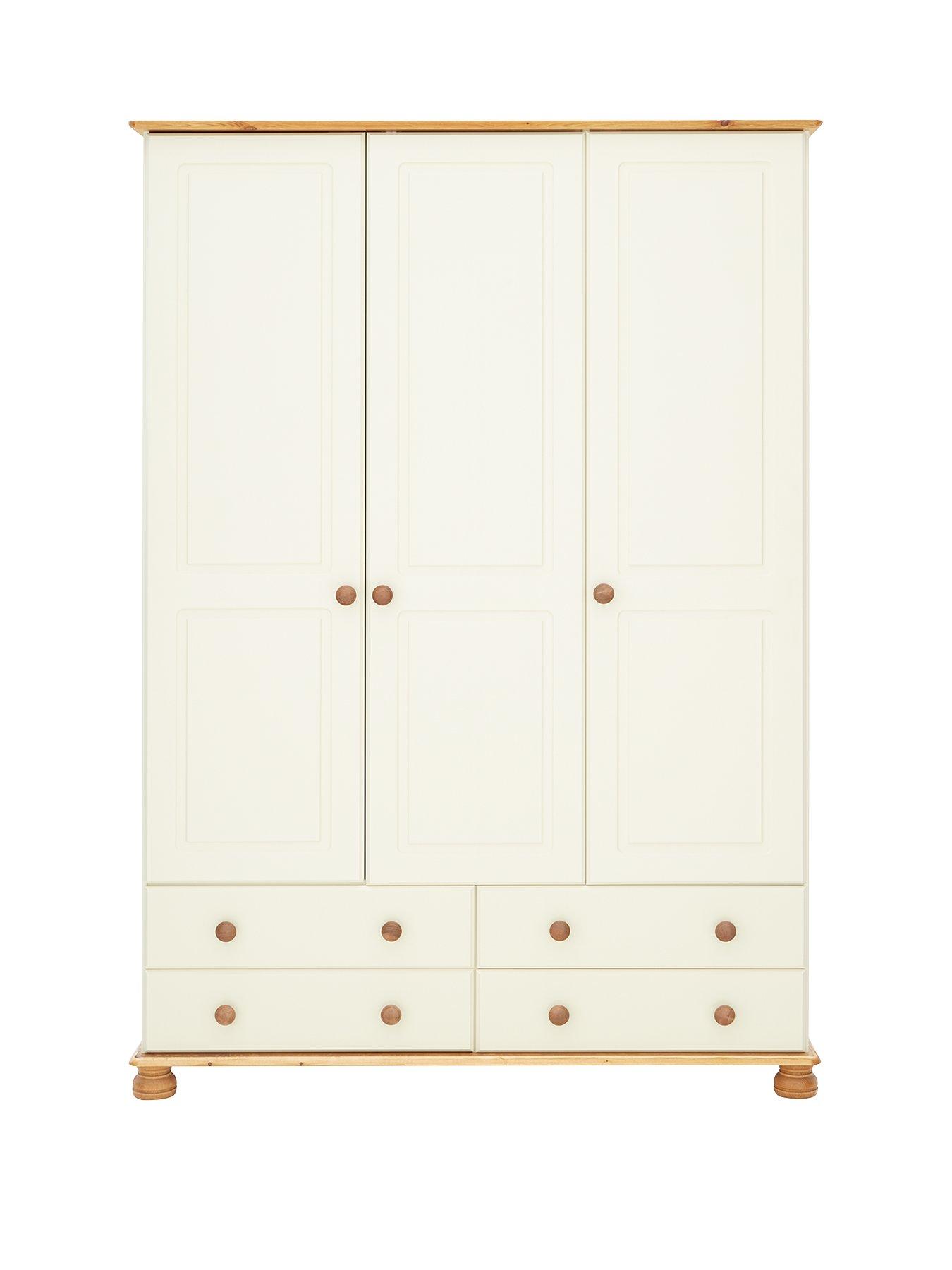 4 Drawers Cream Wardrobes Home Garden Www