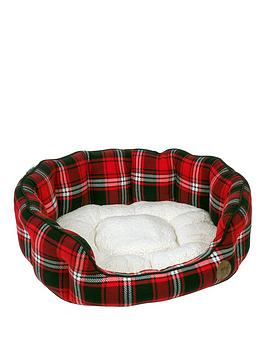 petface-tartan-bed petface-tartan-bed