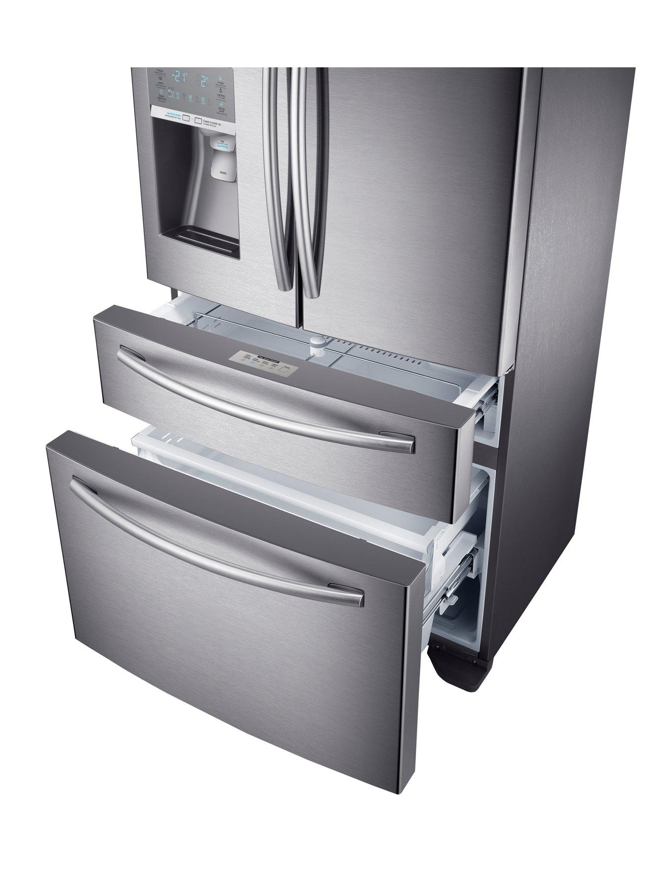 Samsung Rf24hsesbsr Eu French Door Side By Side Fridge Freezer