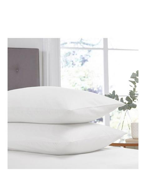 silentnight-easy-care-180-thread-count-cotton-rich-standard-pillowcases-pair-white