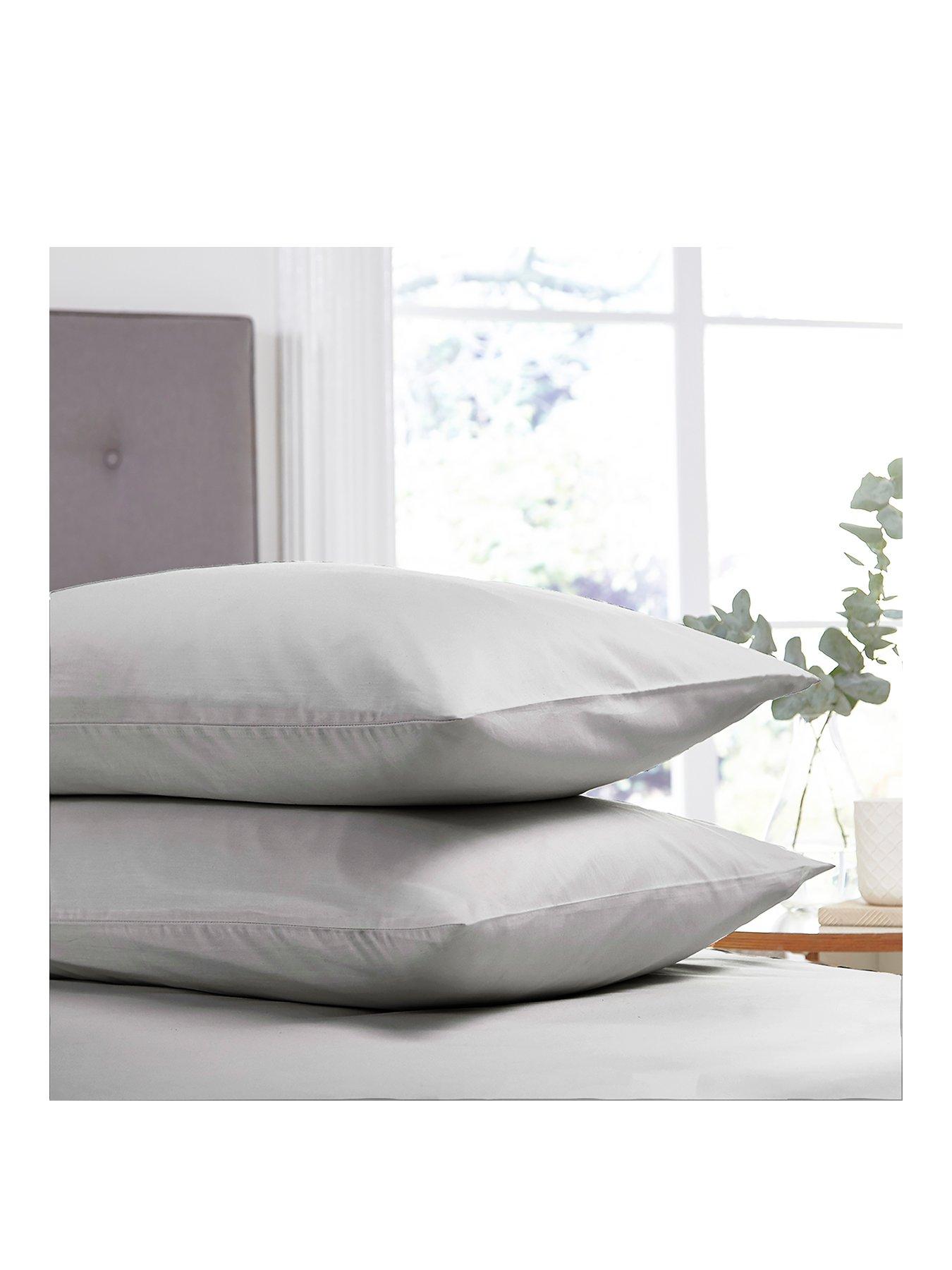 Egyptian Cotton soft 400 Thread Count Pillow Cases Housewife PillowCases Pair