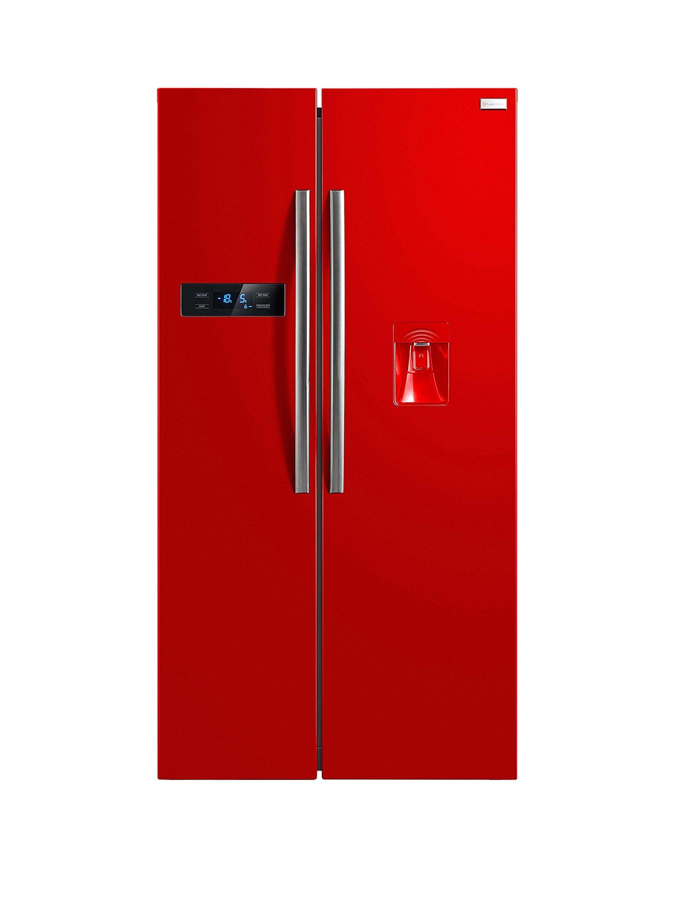 Russell Hobbs Rh90ff176r Wd American Style Fridge Freezer With
