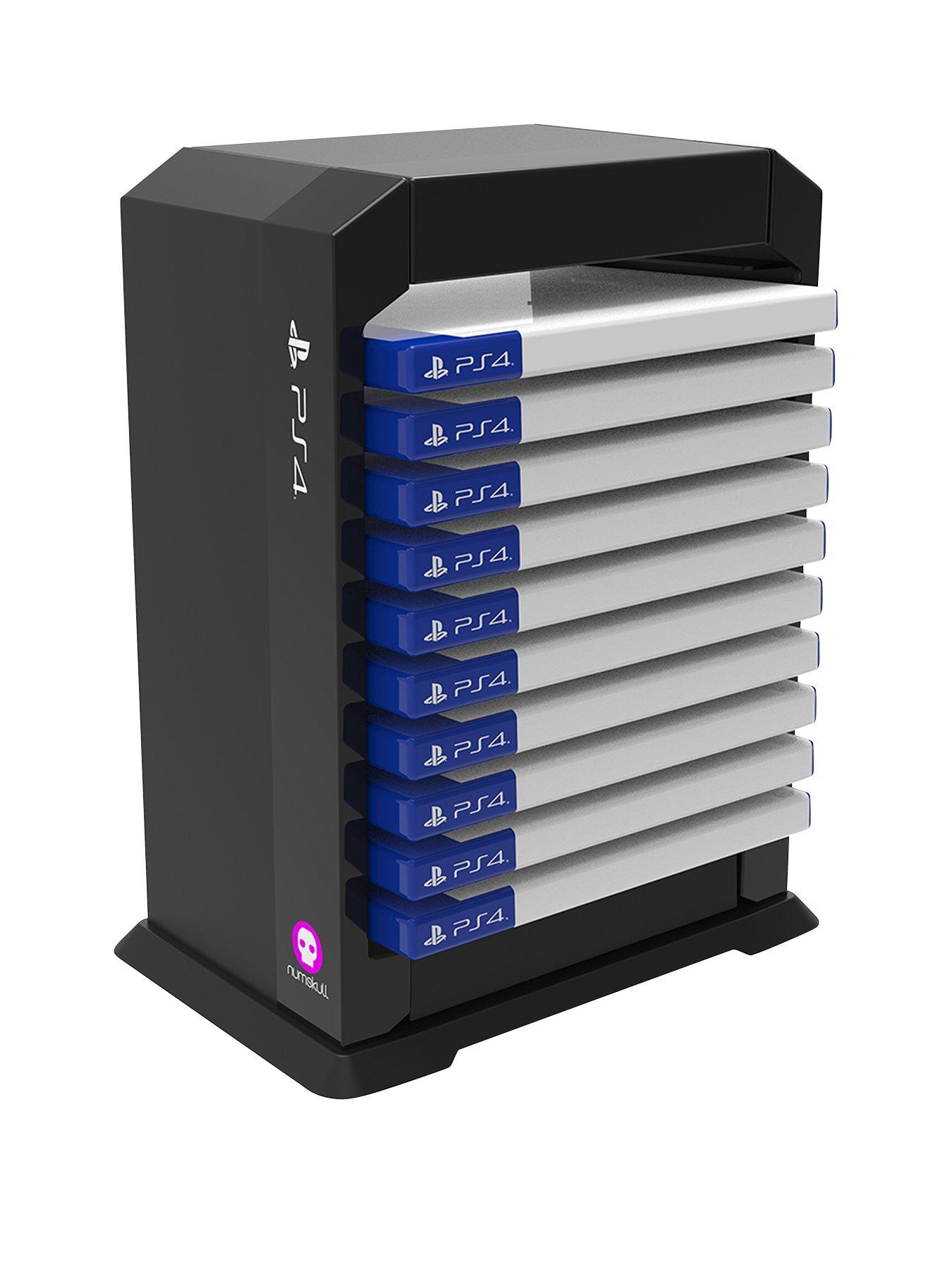 playstation-4-ps4-official-premium-games-storage-tower