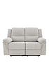 albion-fabric-2-seater-manual-recliner-sofafront