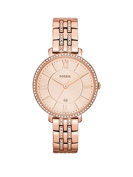 fossil-jacqueline-rose-gold-glitz-bracelet-ladies-watch fossil-jacqueline-rose-gold-glitz-bracelet-ladies-watch