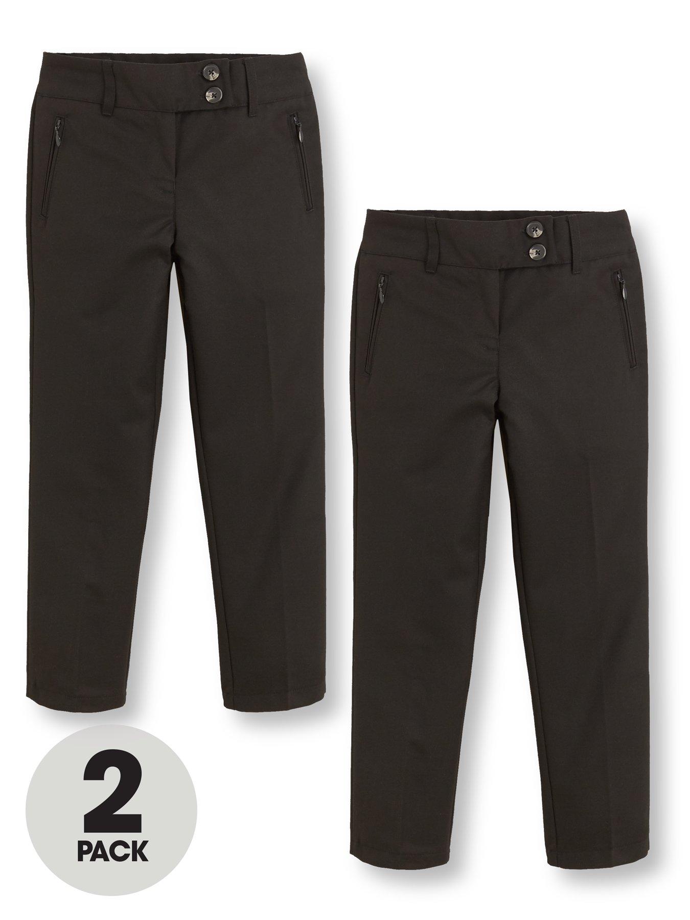 boys skinny school shorts