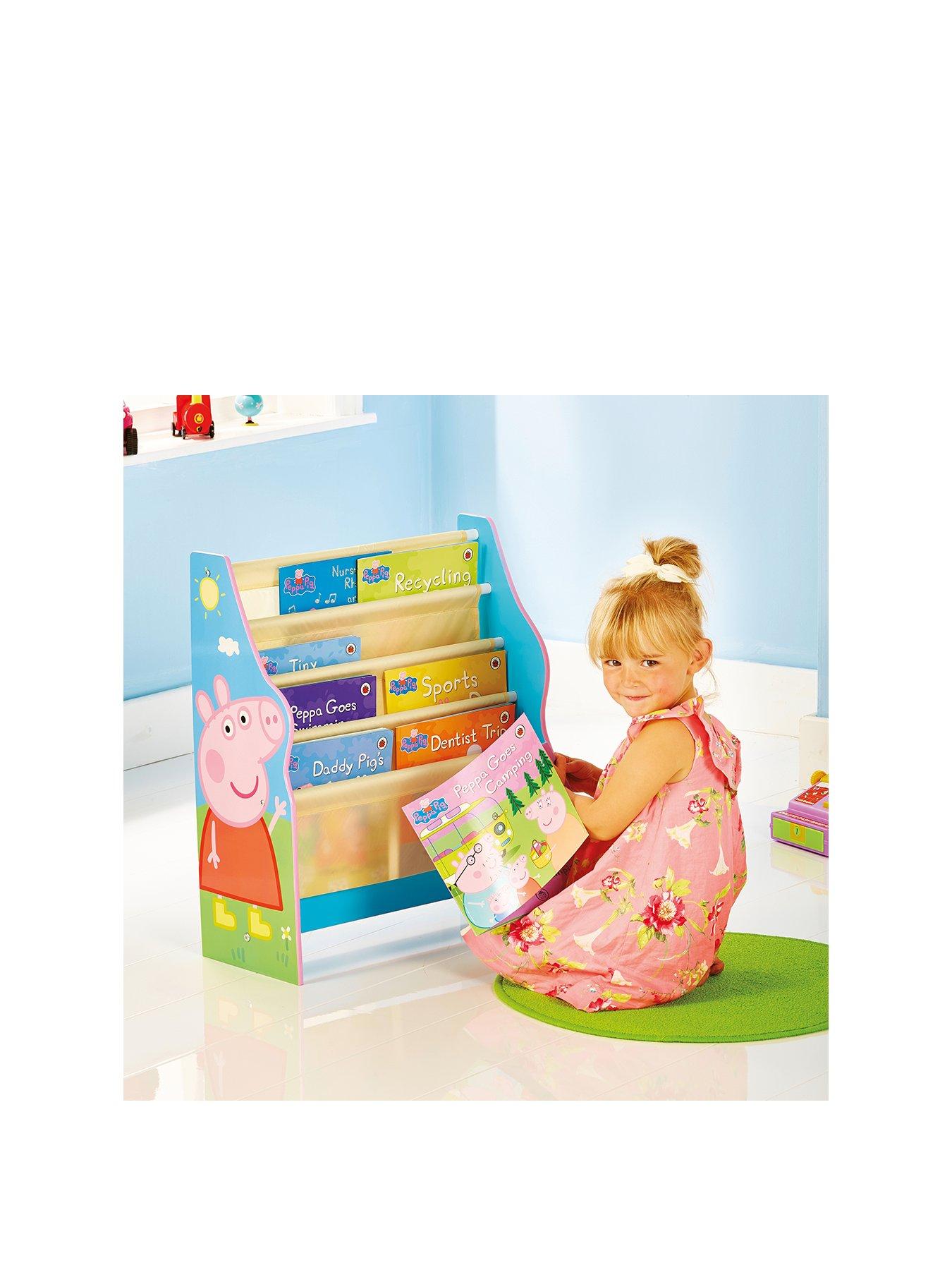 Peppa Pig Kids Sling Bookcase Littlewoodsireland Ie