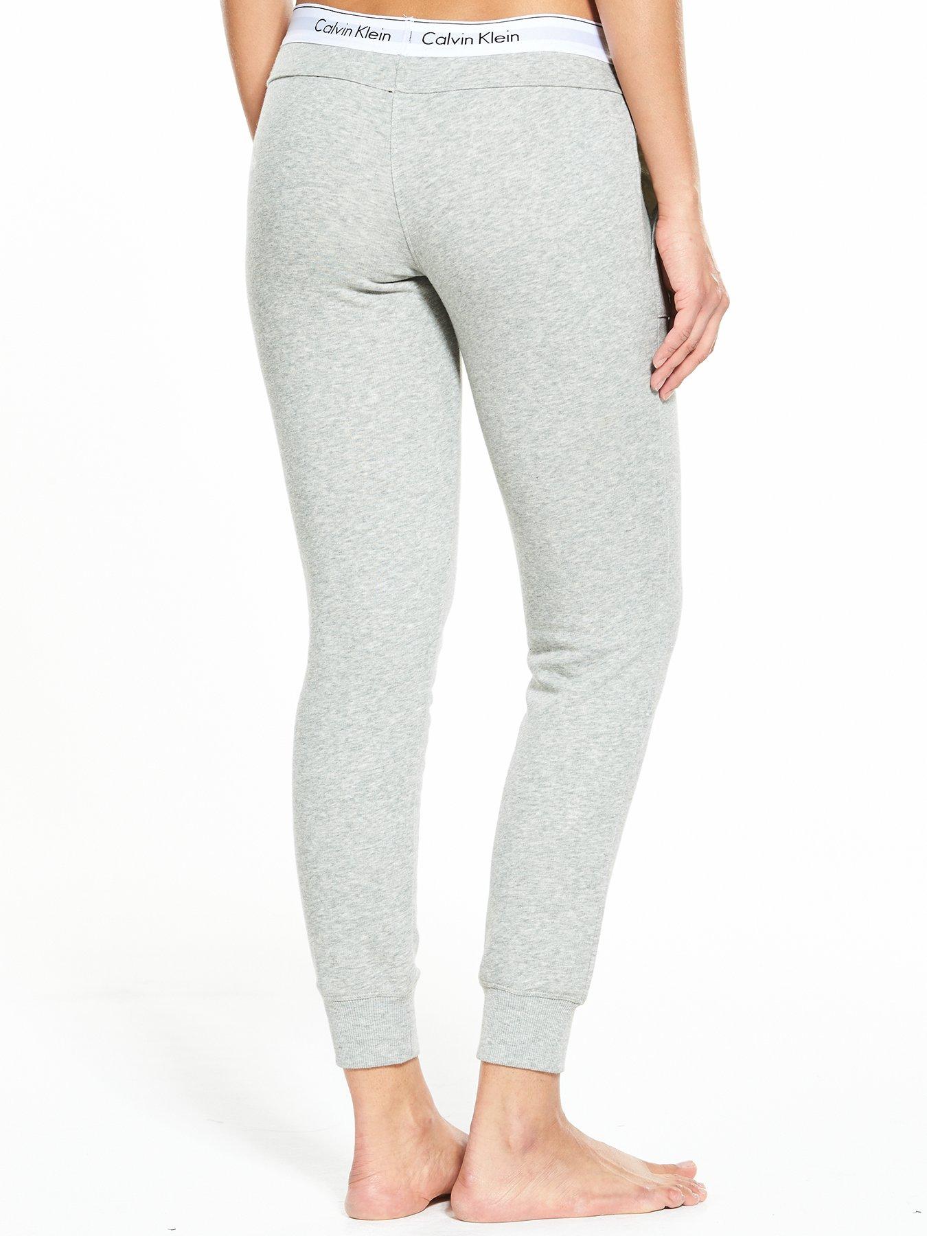 grey sweatpants calvin klein