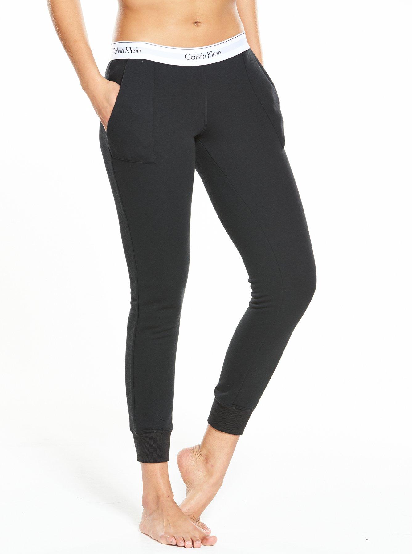 black calvin klein tracksuit