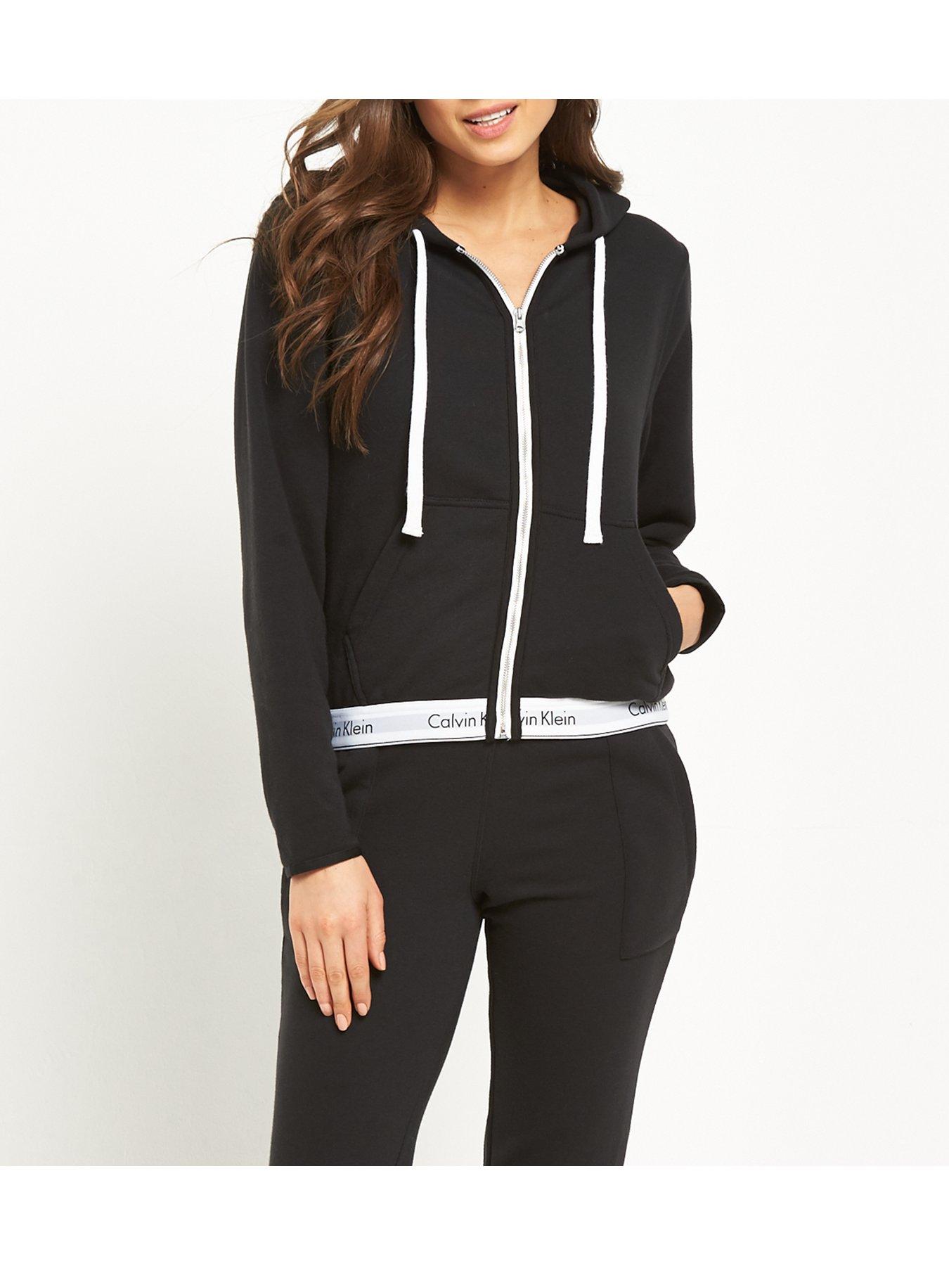 black calvin klein tracksuit
