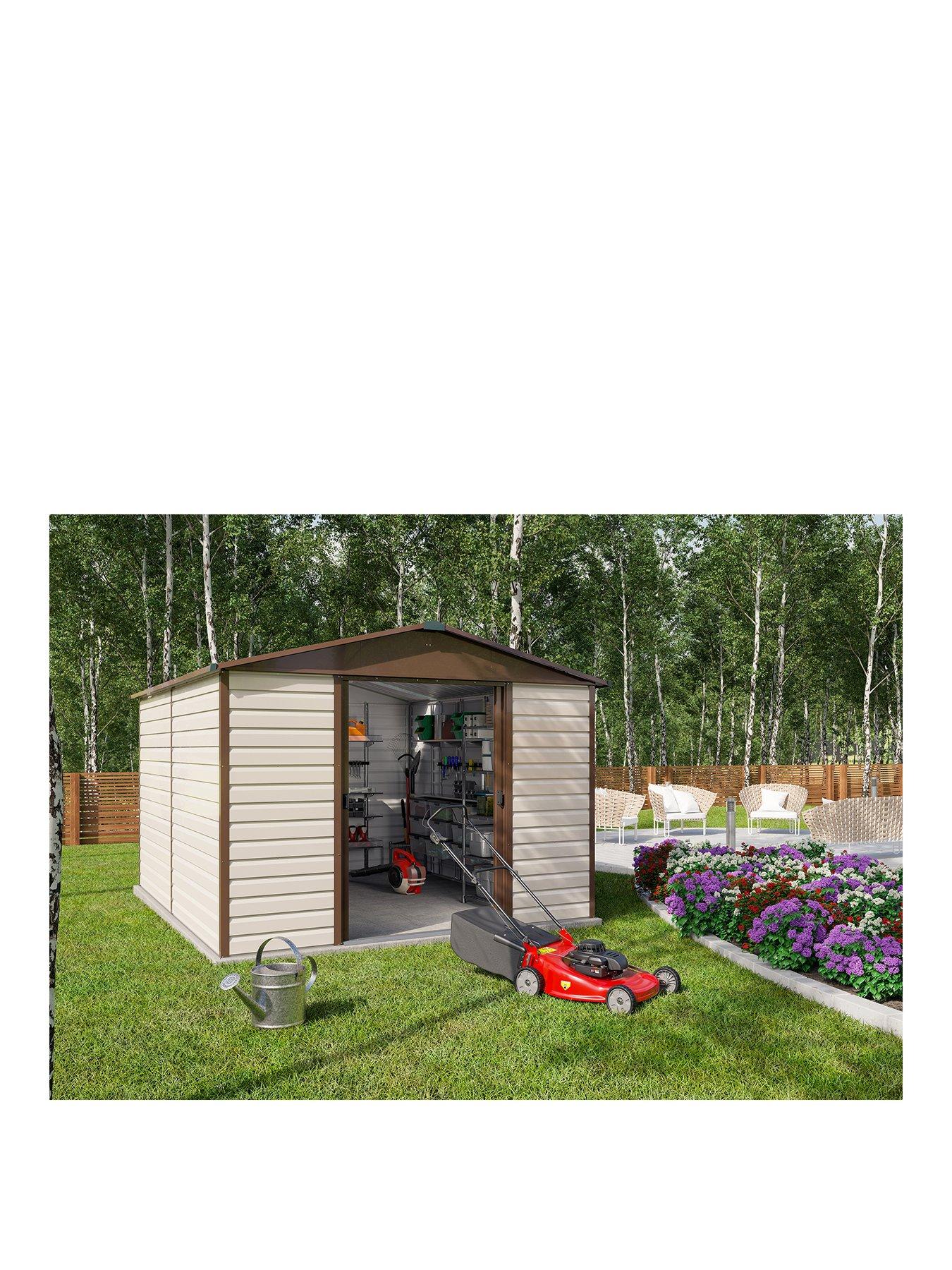 Yardmaster 9 3 X 12 Ft Shiplap Metal Shed Littlewoodsireland Ie