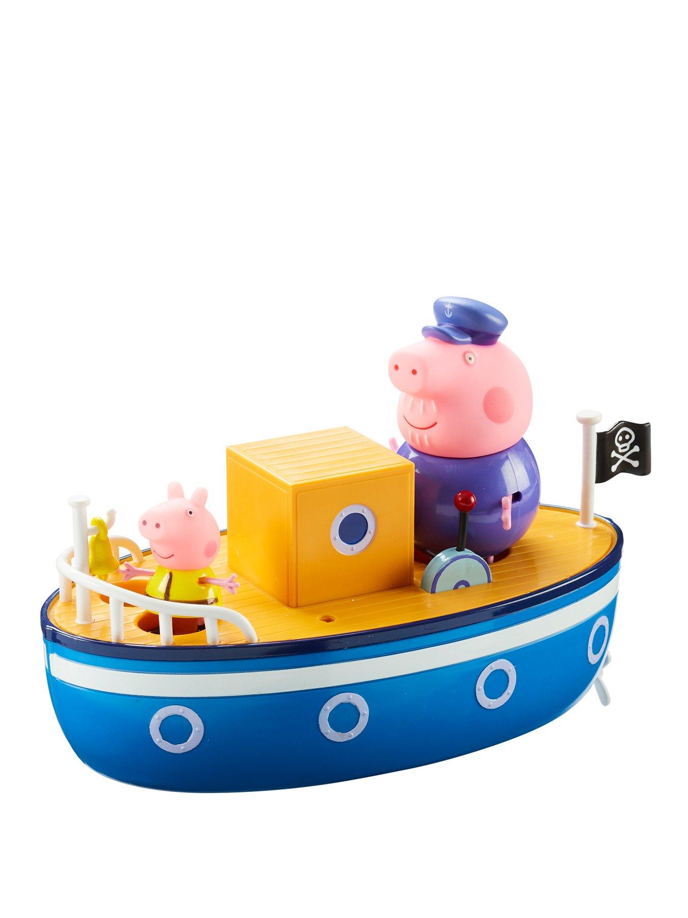 grandpa pig's bathtime boat