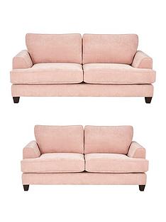 Pink Sofas Home Garden Www Littlewoodsireland Ie Ideal Home New Camden 3 Seater 2 Fabric Sofa Set And Save