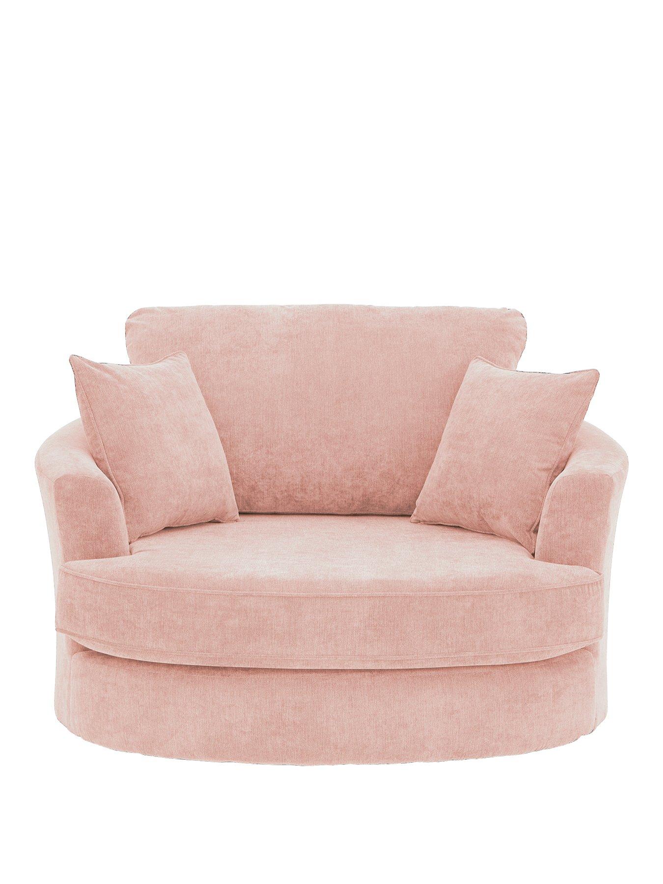 cuddle chair pink