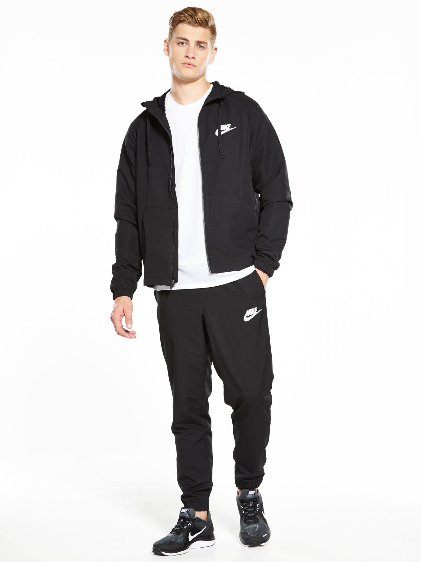 nike woven tracksuit