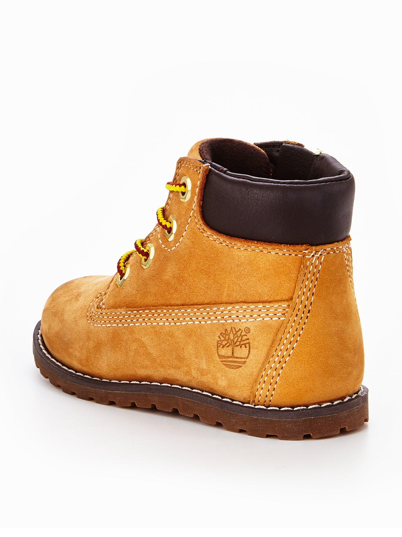 pokey pine6 inch boot for toddlers in yellow