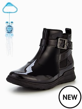 Clarks Childs Black Patent Shoes Clarks Childs Black Patent Shoes