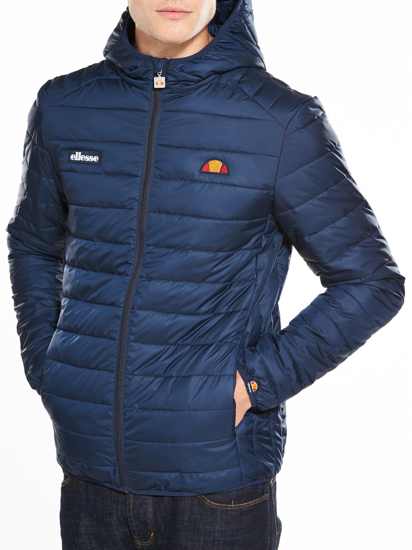 black ellesse coat